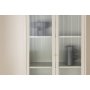 Lima vitrinsk�p beige