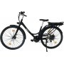 Dam Elcykel Grandsand - Svart + Lsktting