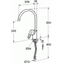 GBG Nordic kksblandare hg pip - 8303241