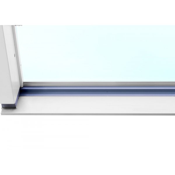 4-teiliger Fassadenabschnitt in Aluminium mit Schiebetüren - 3-Glas 4-teiliger Fassadenabschnitt in Aluminium mit Schiebetüren - 3-Glas