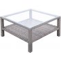 Norrhult utembelgrupp 3-sits soffa inkl. fotpall & bord - Gr konstrotting