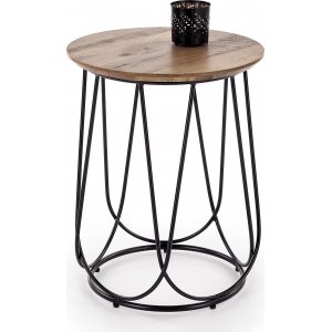 Bobby sidobord �40 cm - Valn�t/svart