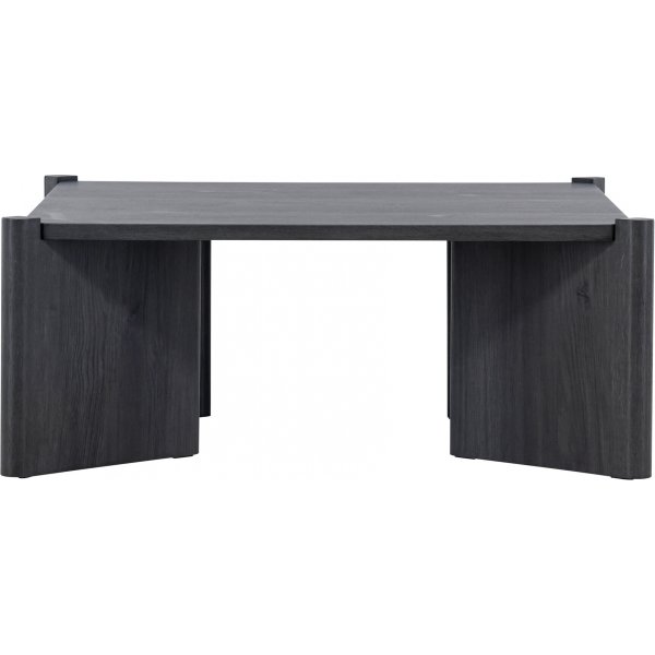 Rogaland soffbord 100 x 100 cm - Svart