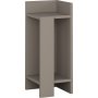 Elos s�ngbord h�ger - Ljus mocka