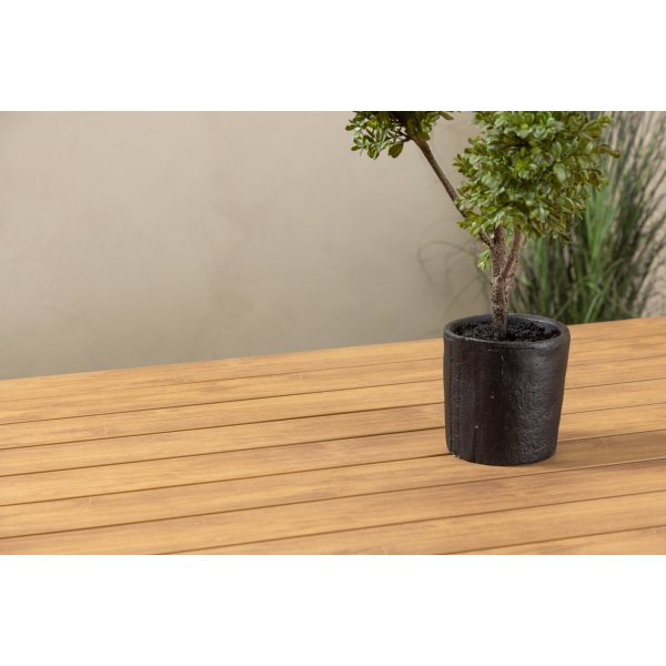 Chania Esstisch 205 x 90 cm - Beige + Reinigungsspray für Gartenmöbel Chania Esstisch 205 x 90 cm - Beige + Reinigungsspray für Gartenmöbel