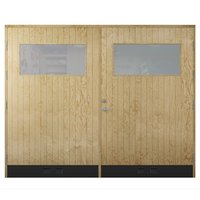 Garageport 18 Rak Panel Glas