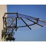 Canopia Lily French Entrtak 1,2 x 1,8 - Svart/klarglas