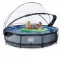 Pool 360 cm + Kupoltak