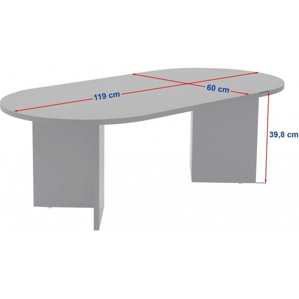 Soffbord Sable Travertin - 119 x 60 cm