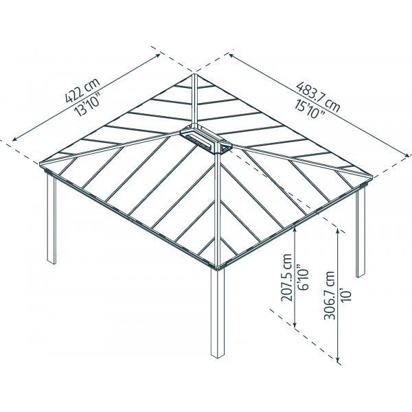 Canopia Dallas Hardtop Pavilion Canopia Dallas Hardtop Pavilion