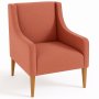 Paulo f�t�lj - Ljus korall