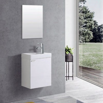 Badrumsmöbler MF-2101 - Tvättställ med spegel