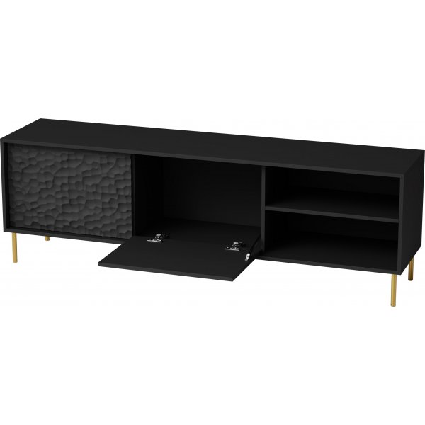 Bullet TV-b�nk - Svart/guld