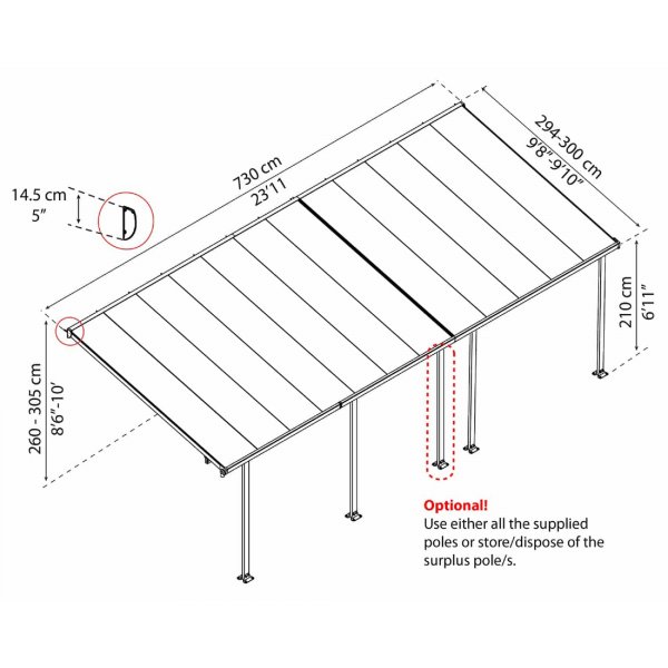 Altantak Feria - 3x7.30 m Altantak Feria - 3x7.30 m