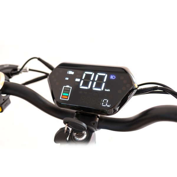 Elscooter HP-I54 - Gul/svart 500W Elscooter HP-I54 - Gul/svart 500W