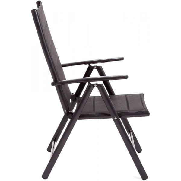 Utematgrupp Ibiza bord 185cm + 8 stolar - Svart Utematgrupp Ibiza bord 185cm + 8 stolar - Svart