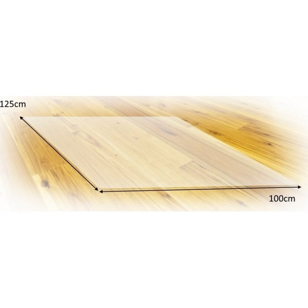Lyla golvskydd f�r kontorsstol 100 x 125 cm - Klar