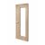 Saunad�r 6x19 klart glas FSC-certificeret Nordamist Hemlock