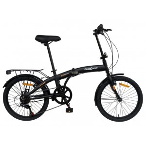 Grandsand f�llbar cykel 20" - Svart