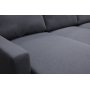 B�ddsoffa U-form m�rkgr� - Dream