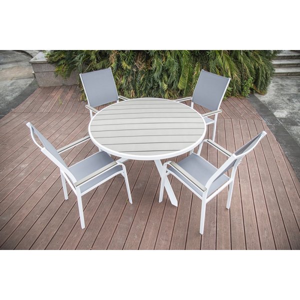 Spisebordss�t Ebbarp med 4 stole - �120