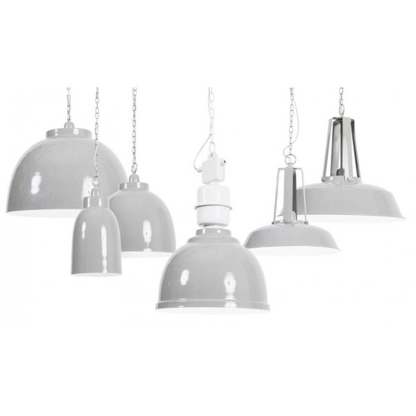 Little west taklampa 34 - Gr�lackad metall
