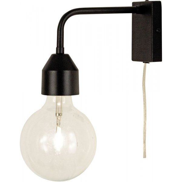 V�gglampa - Svart