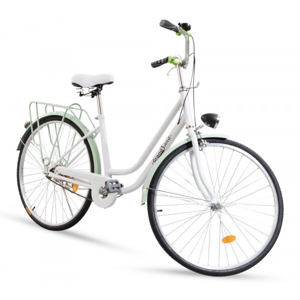 Damcykel Classic 26\\\" - Vit & pistagegrön Damcykel Classic 26\\\" - Vit & pistagegrön