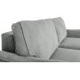 Howard Soffa 3-sits gr� - 210 cm bred - Watford Deluxe