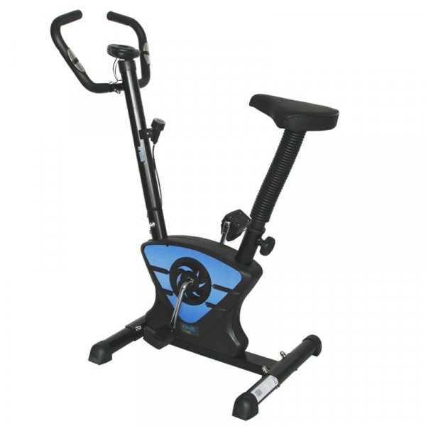 Träningscykel - Mekanisk med pulssensorer (W7208) blå Träningscykel - Mekanisk med pulssensorer (W7208) blå