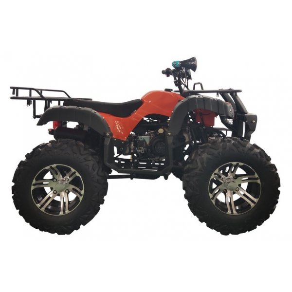 Fyrhjuling - Orange 200cc + Reflexsele Fyrhjuling - Orange 200cc + Reflexsele