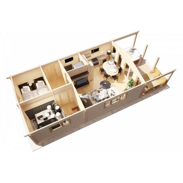 Fritidshus Valentina - 78 m² Fritidshus Valentina - 78 m²