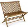1 Trädgårdssoffa Saltö teak 100 cm