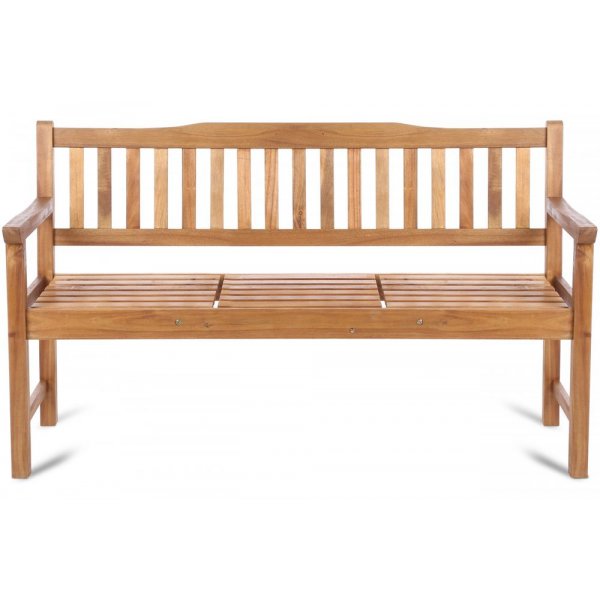 B�nk Lux - Tr�dg�rdsb�nk med uppf�llbart bord (Acacia-tr�)