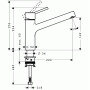 HG 32851 Kksblandare 1-GR TALIS S