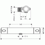 Hansgrohe Ecostat 1001 SL duschtermostat, 160 cc