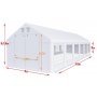 Festtelt i PVC - 4 x 12 m