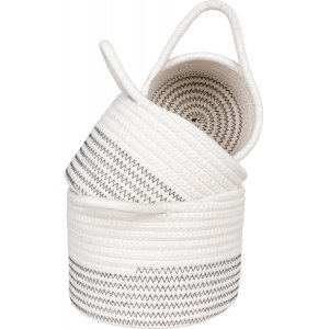 Korgset 3 st - Vit/gr�