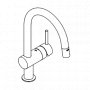 Grohe Diskl�dsblandare ettgrepp, DN 15 Minta 32321