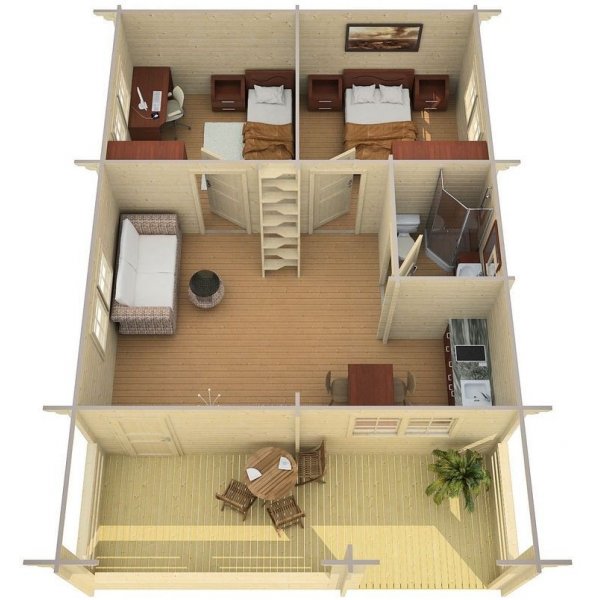 Fritidshus Gabriel - 60 m