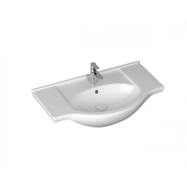 Badrumsmöbler Monaco - Grått med spegelskåp Badrumsmöbler Monaco - Grått med spegelskåp