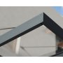 Canopia Sophia Clear XL Entrance baldakin 1,4 x 4 - Mrkegr/klart glas