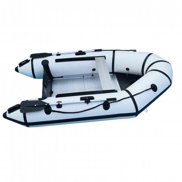 Gummibåt 270 cm - Svart och Vit Gummibåt 270 cm - Svart och Vit