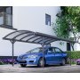 Carport byggsats 15 m� aluminium 505x303 cm kanalplasttak
