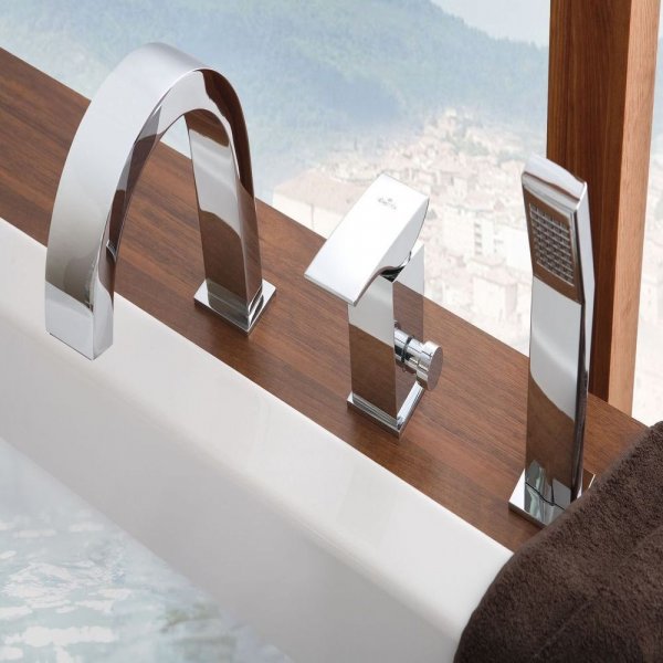 Minimal 3-Hålig badkarsblandare - Krom Minimal 3-Hålig badkarsblandare - Krom