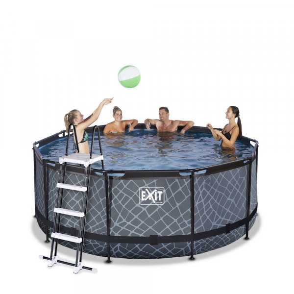 Pool �360x122cm med sandfilterpump