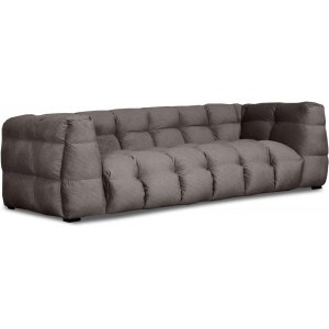 Bill 3-sits soffa - Gr�brun (Seal 89)
