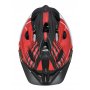 Cykelhj�lm Cooper r�d & vit