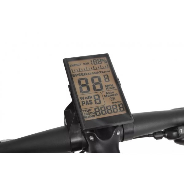 Elcykel Grimis - Silverfärgad Elcykel Grimis - Silverfärgad