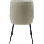 Stol i beige sammet - Theo